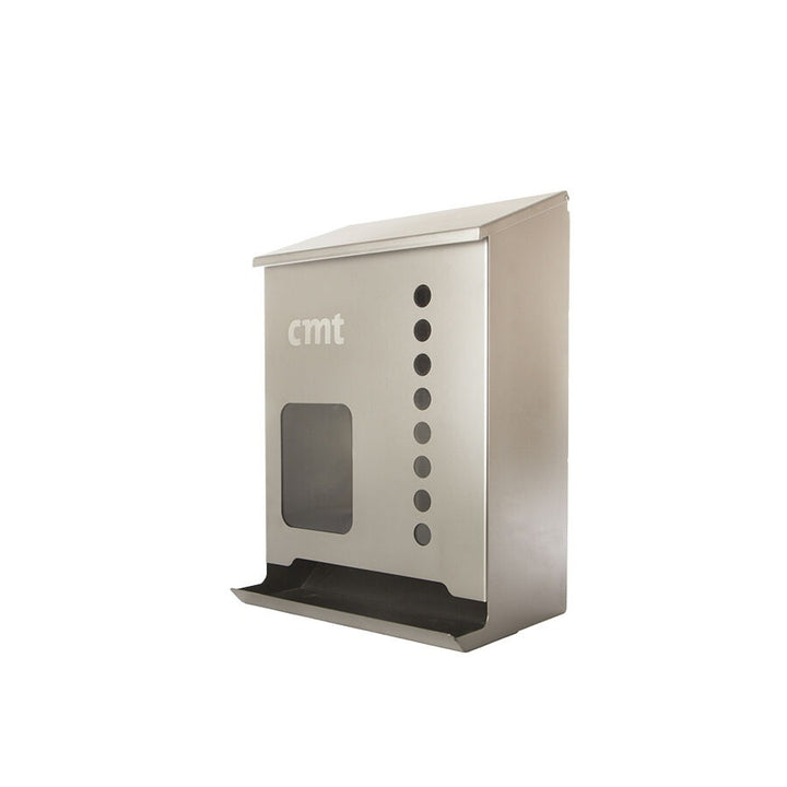 RVS Dispenser Scharnierend Deksel Breed voor Disposables