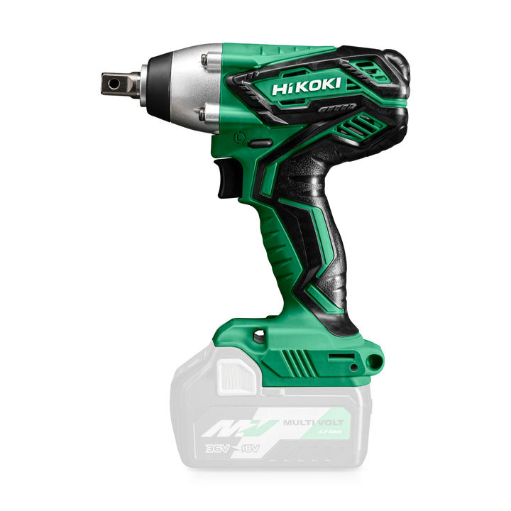 HiKOKI Accu slagmoeraanzetter WR18DJLW2Z, 220 Nm, 1/2" vierkant