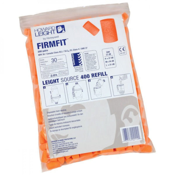 Howard Leight FIRMFIT Oordoppen navulling, 200 paar