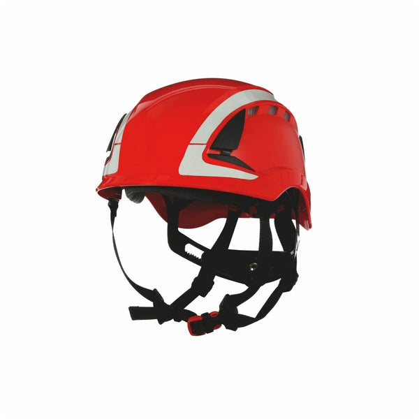 3M™ SecureFit™ Veiligheidshelm X5005V-CE, Rood, Geventileerd, Reflecterend