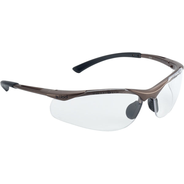Bollé Safety Contour II CONTPSI Lichtgewicht Veiligheidsbril met Heldere Glazen