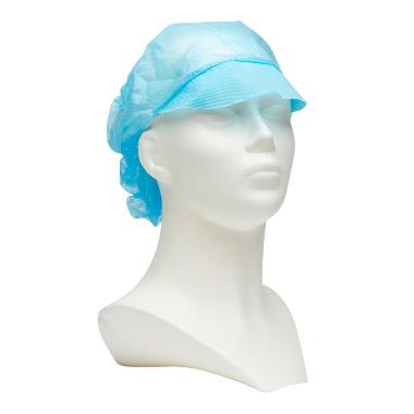 OXXA Basic 2090 pet met klep en haarnet blauw