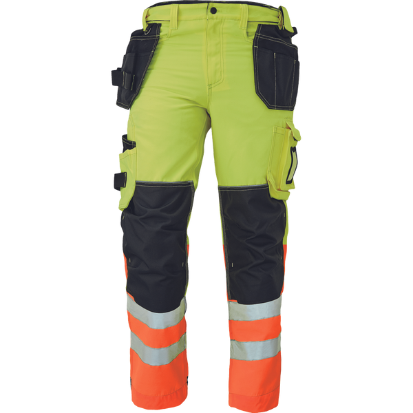 CERVA Knoxfield L310 Hi-vis werkbroek geel/oranje