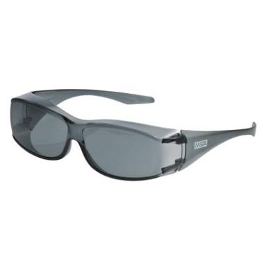 MSA OverG overzetbril met smoke montuur en antikras-coating