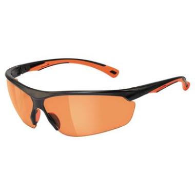 MSA Move veiligheidsbril zwart/oranje met oranje lens