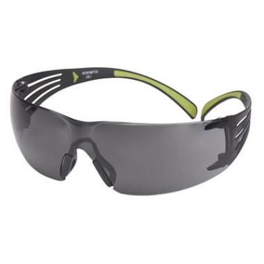 3M SecureFit SF400 veiligheidsbril met grijze lens en antikras/antidamp coating