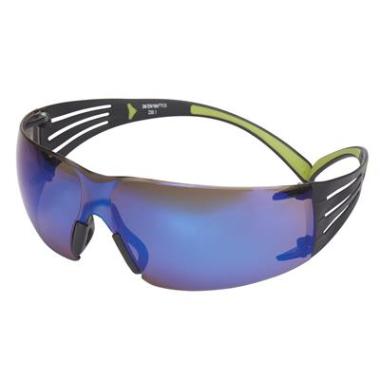 3M SecureFit SF400 veiligheidsbril met blauwweerspiegelende lens