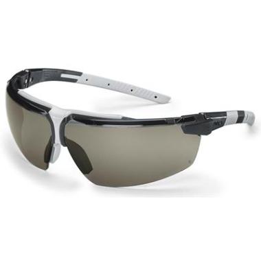 uvex i-3 9190-281 veiligheidsbril zwart/grijs met smoke lens