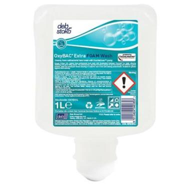 DEB OxyBAC Extra FOAM Wash handreiniger 1000ml
