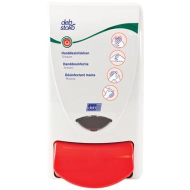 DEB Stoko Sanitise 1000 dispenser voor 1 liter patronen wit