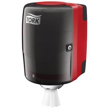 SCA Tork M2 Centerfeed dispenser zwart/rood