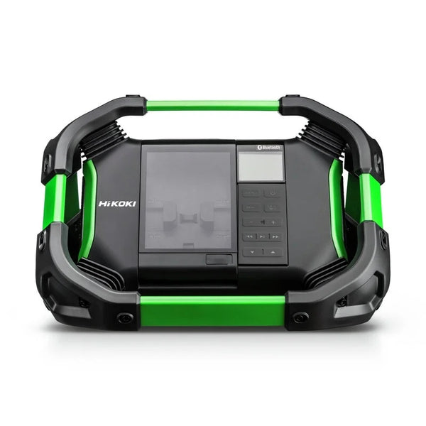 HiKOKI UR18DSDLW4Z Digitale 18V accu radio met DAB+, FM en bluetooth