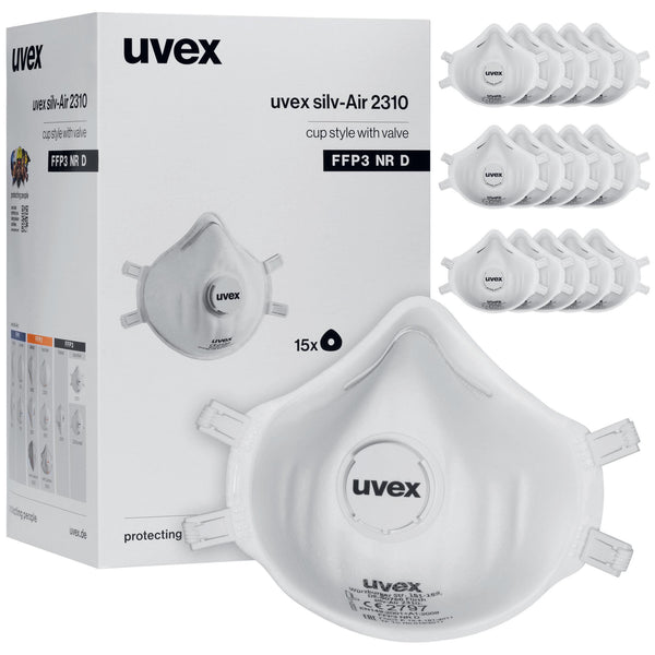 UVEX 2310 SILV-AIR FFP3 NR D Stofmasker