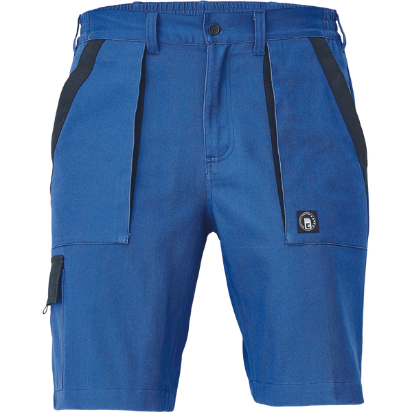 CERVA Max Neo korte werkbroek blauw