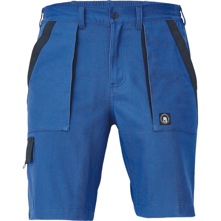 CERVA Max Neo korte werkbroek blauw