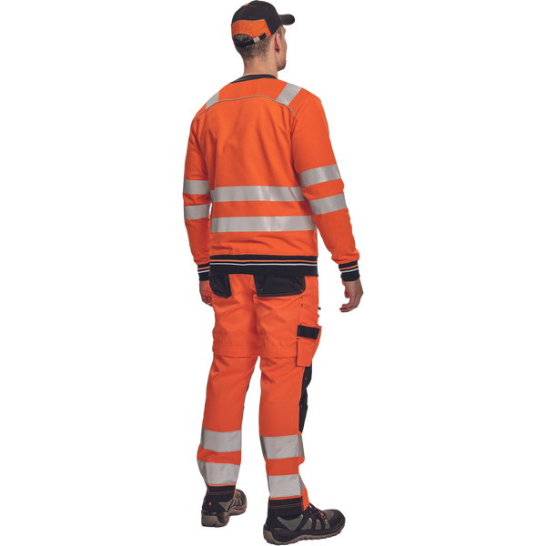 CERVA Knoxfield HI-VIS Signalisatie Sweatshirt oranje
