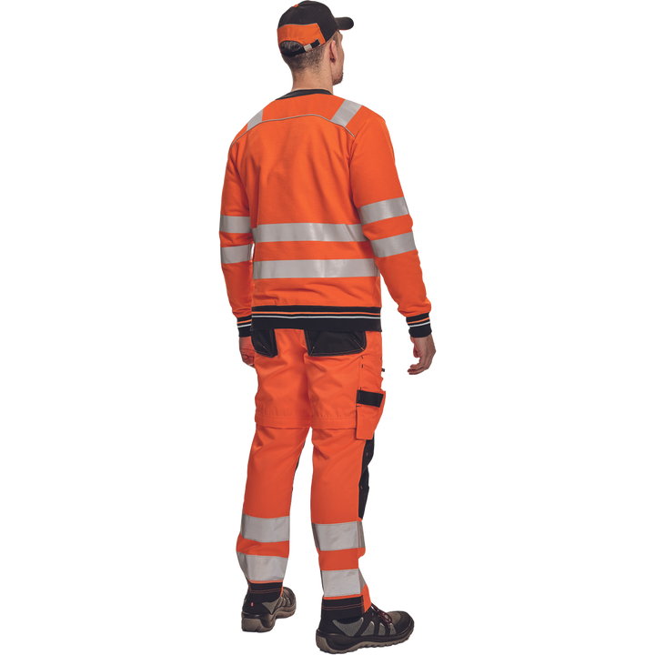 CERVA Knoxfield HI-VIS Signalisatie Sweatshirt oranje
