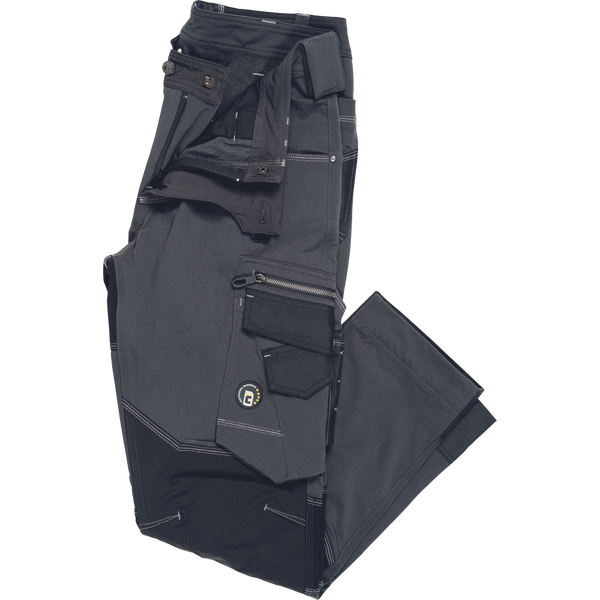 CERVA Neurum performance slim-fit werkbroek 4-way stretch grijs