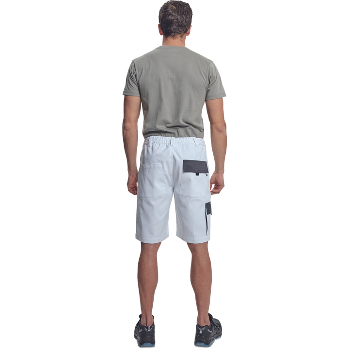 CERVA Max Neo korte werkbroek wit