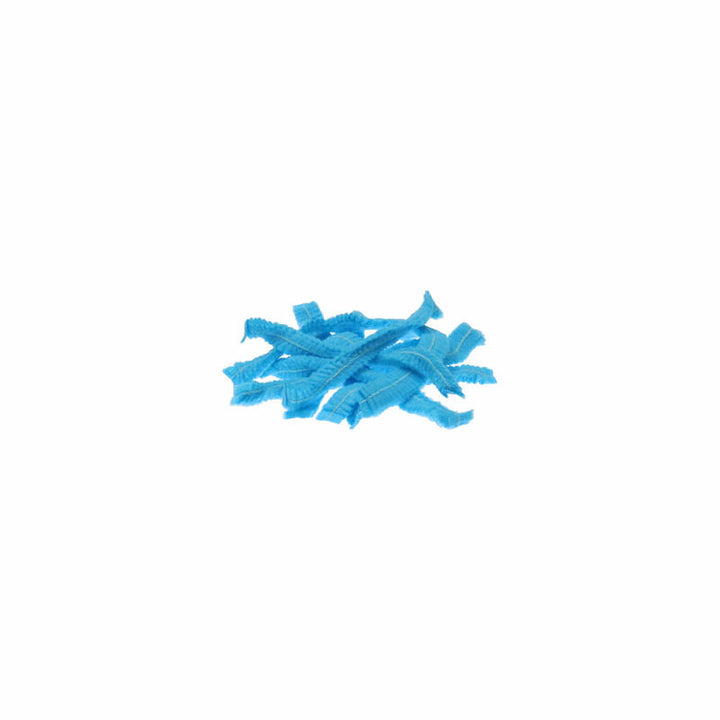 CMT Wegwerphaarnet Blauw Large 1000 stuks