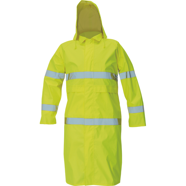 CERVA Gordon Lichtgewicht HI-VIS Regenjas Geel