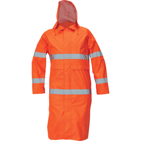 CERVA Gordon Lichtgewicht HI-VIS regenjas oranje
