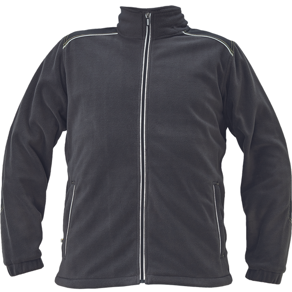 CERVA Knoxfield Fleecevest Antraciet/Geel