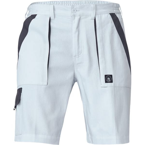CERVA Max Neo korte werkbroek wit