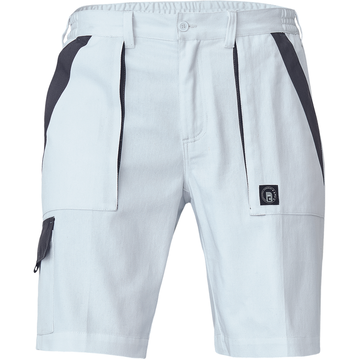 CERVA Max Neo korte werkbroek wit