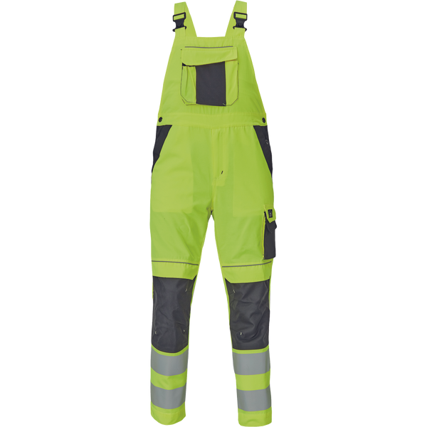 CERVA Max Vivo Hi-vis bretelbroek geel/zwart
