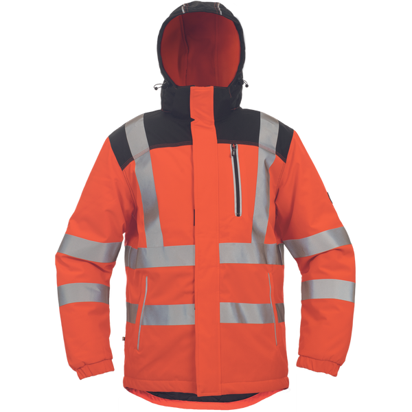 Cerva Knoxfield Hi-Vis winterparka oranje