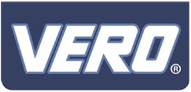 Vero vloertrekker metaal rubber zwart 55cm badge