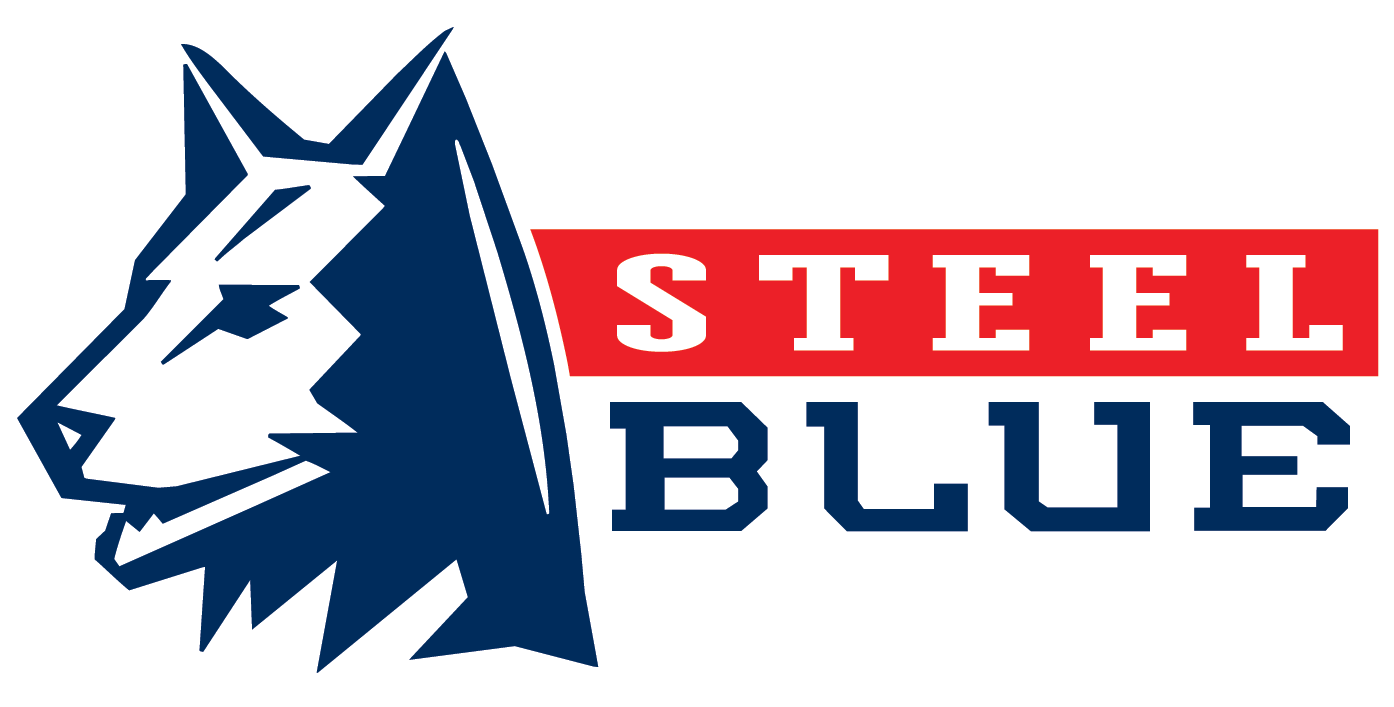 Steel Blue Agryle S3 hoog veiligheidsschoen claret kleur badge