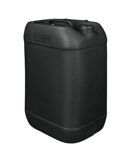 Jerrycan 25 liter zwart UN stapelbaar 1165gr