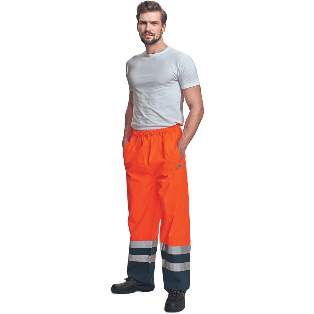 Cerva Epping HI-VIS lichtgewicht broek 3M reflecterende strepen