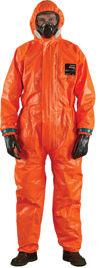 Ansell Alphatec 4000 CFR chemie en brandvertragende coverall model 111