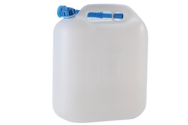 Hunersdorff waterjerrycan HDPE 22 liter naturel met tuit