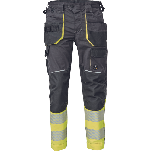 Cerva sheldon hi-vis DW broek antraciet/geel