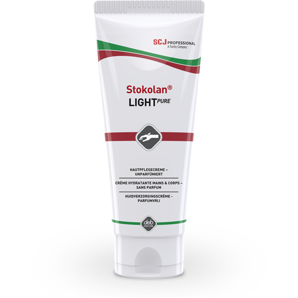 DEB Stoko Stokolan® Light PURE 100ml huidverzorgende creme tube