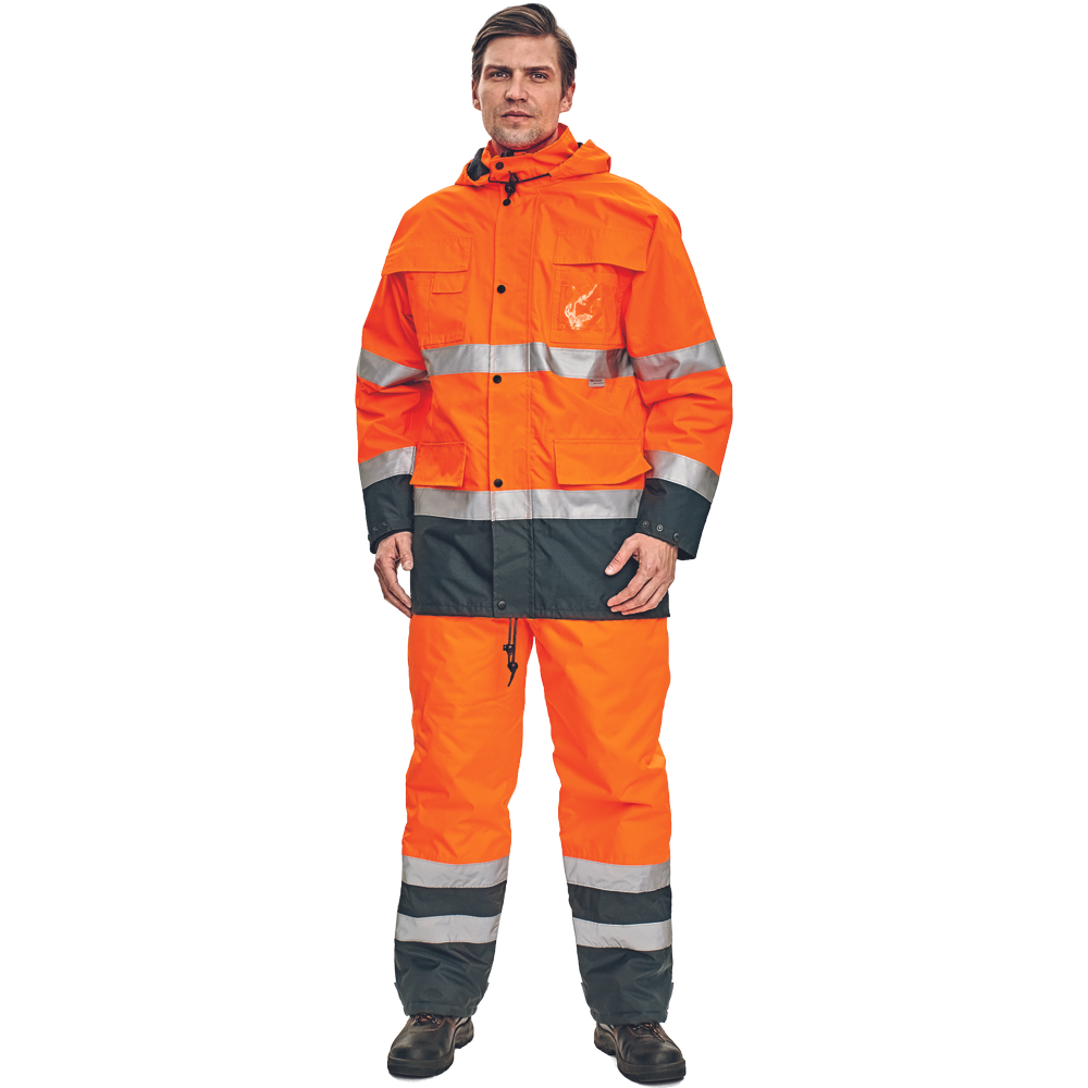 Cerva Epping HI-VIS lichtgewicht broek 3M reflecterende strepen