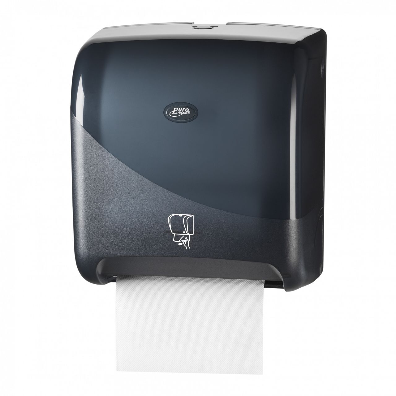 Pearl Black Tear&amp;Go handdoekautomaat voor handdoekpapier met dop