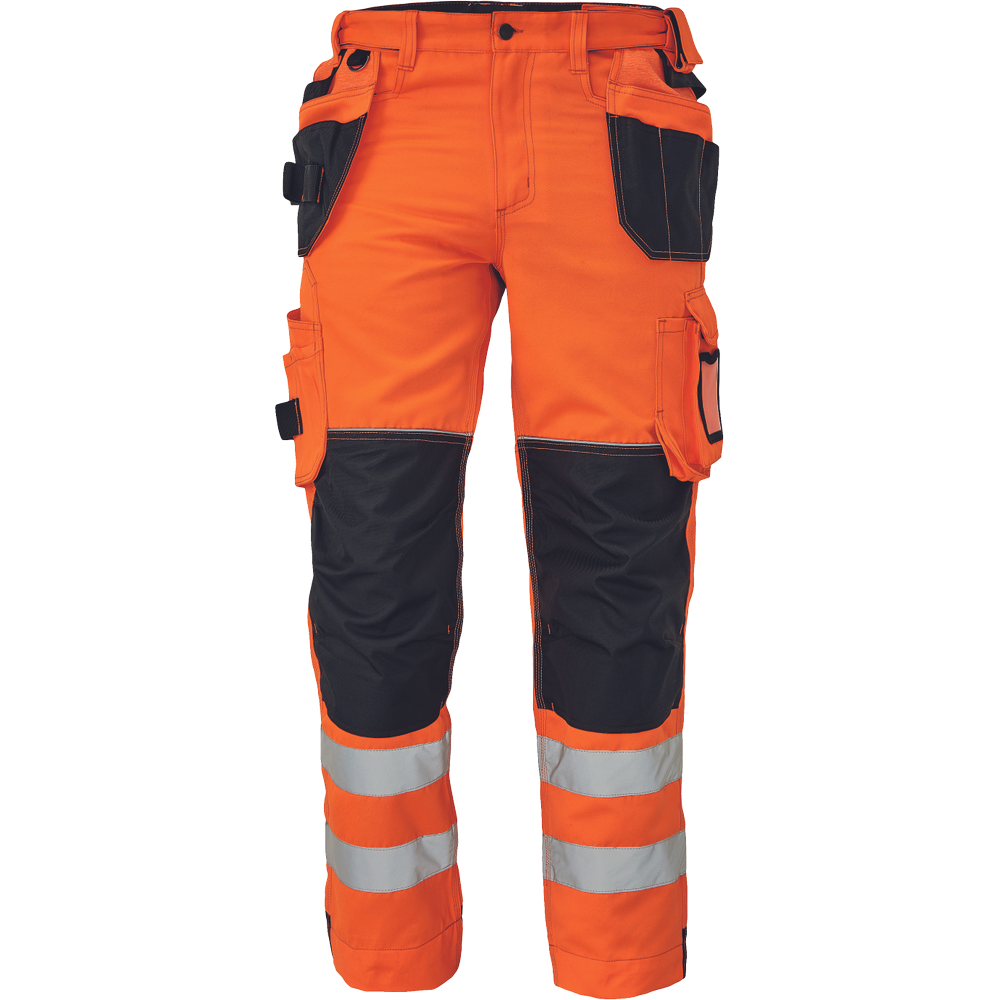 Cerva Knoxfield L310 Hi-vis werkbroek oranje/antraciet