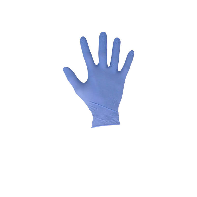 CMT Soft nitril handschoen violetblauw poedervrij Small