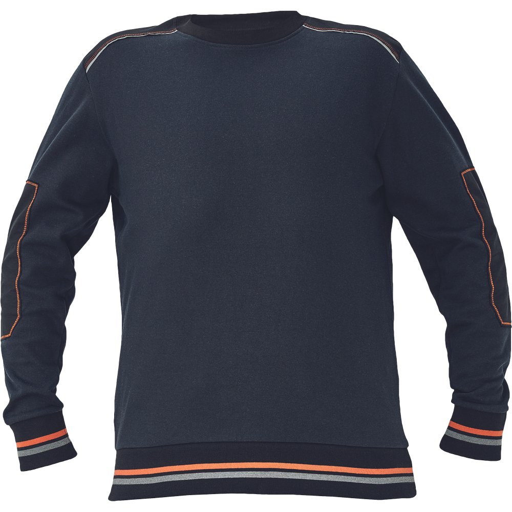 Cerva knoxfield sweatshirt antraciet/oranje