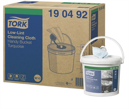 Tork Low-Lint Bucket reinigingsdoek doos à 4 rol