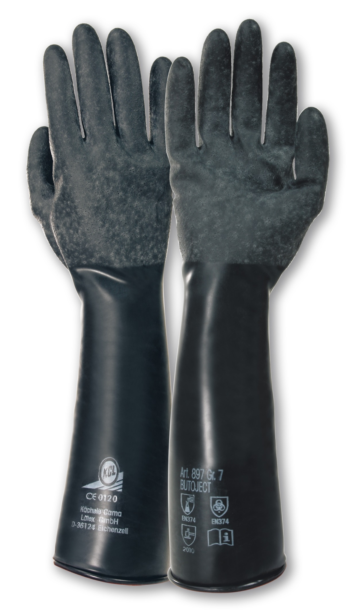 KCL Butoject 897  butylrubberen handschoen