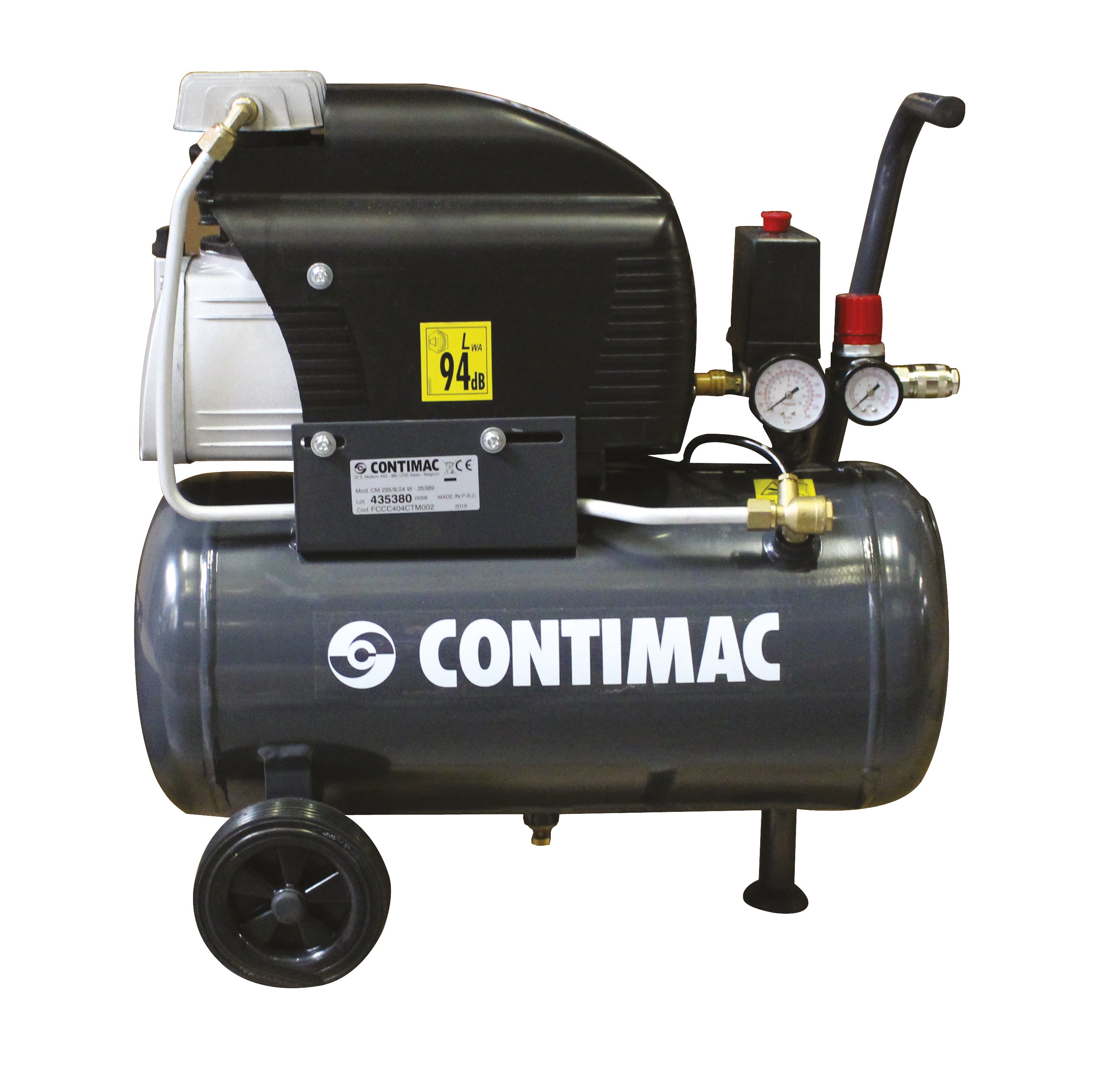 Contimac zuigercompressor CM 235/8/24 W