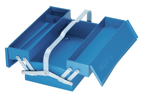 Gedore 1263 L Gereedschapkist leeg, 3 vakken 160x420x225 mm
