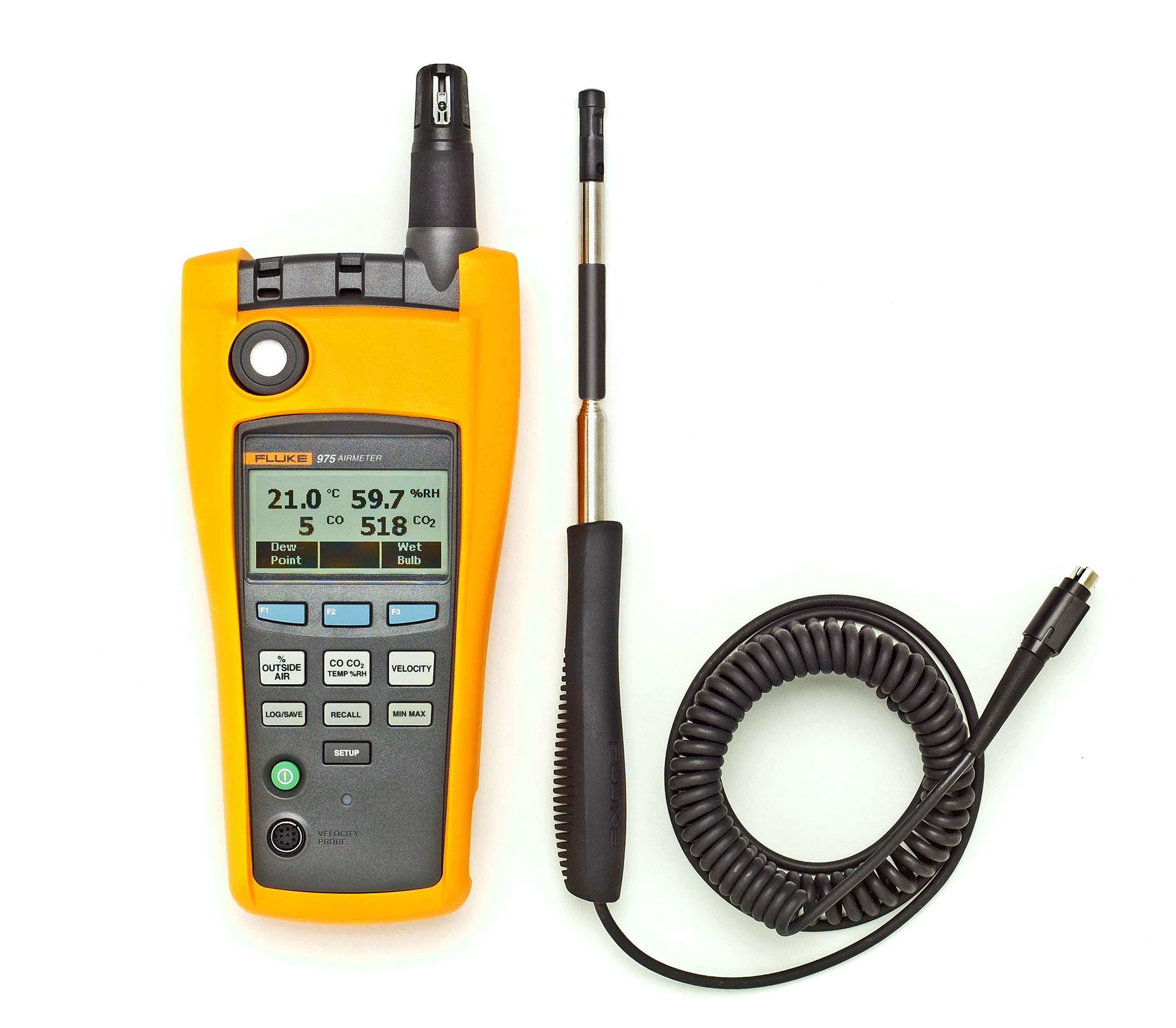 FLUKE 975V AirMeter kooldioxidemeter