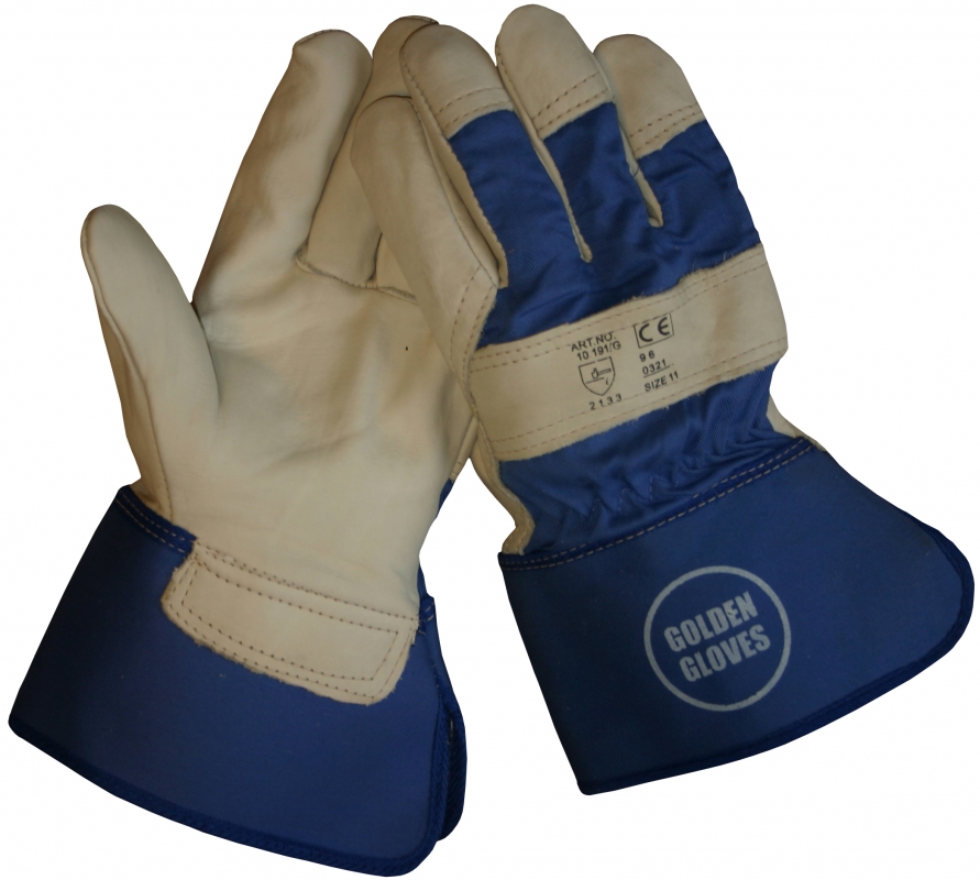 Bull-Flex 10195 Golden Glove Lederen werkhandschoen